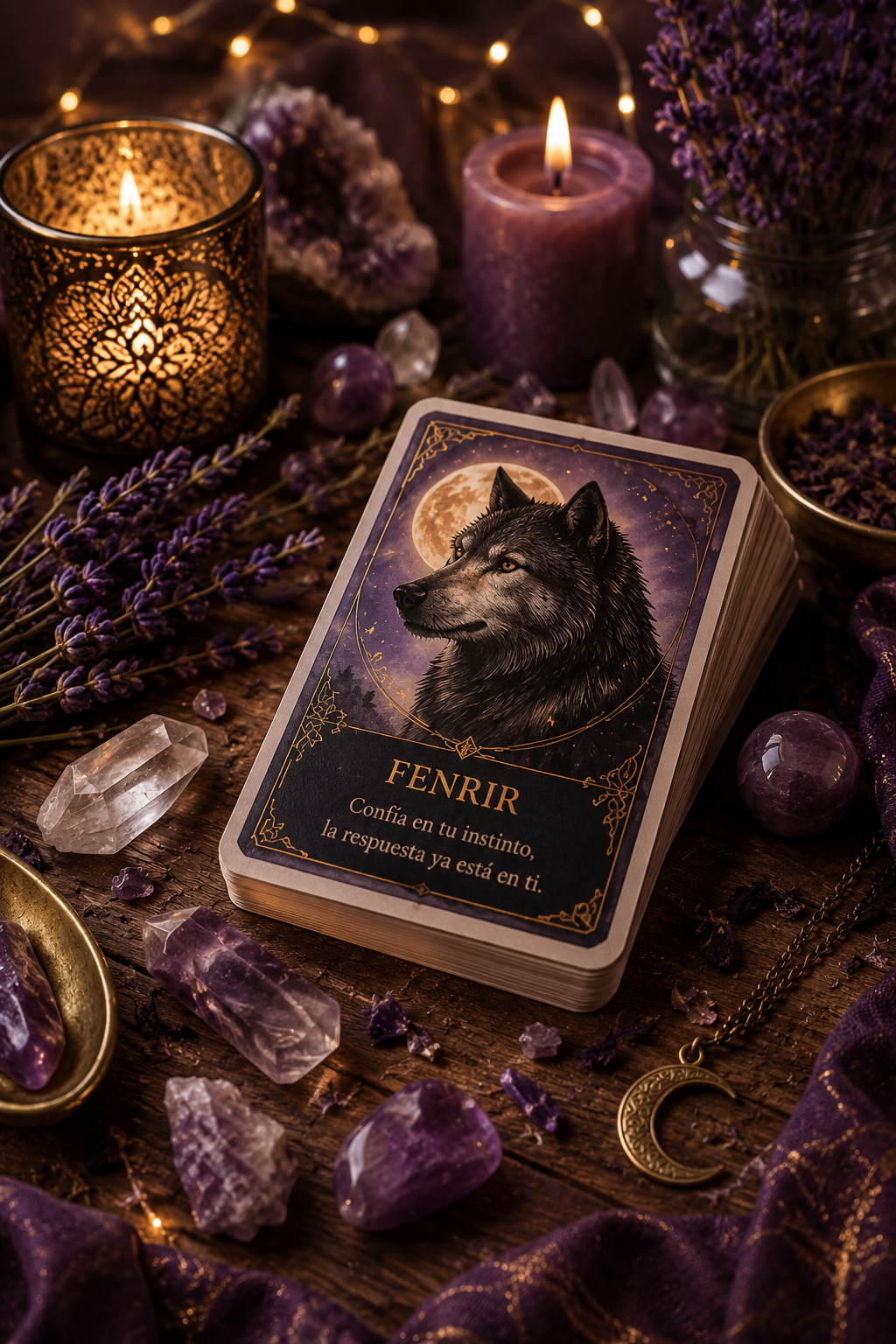 Carta de Fenrir, tarot y acompañamiento espiritual